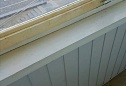 Ремонт балконного окна с заменой части рамы
